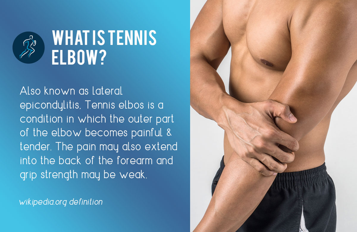 What is tennis elbow?