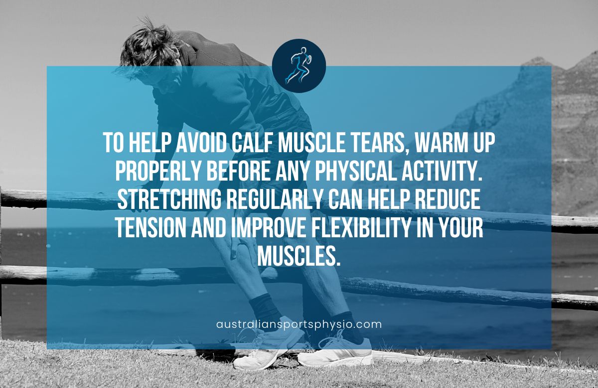 Coburg Physio for Calf Muscle Tears and Strains | Australian Sports Physiotherapy