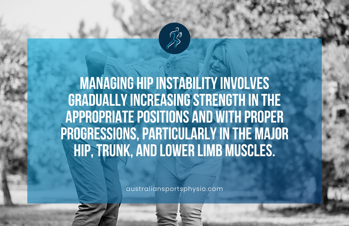 Coburg Physio for Hip Instability | Australian Sports Physiotherapy