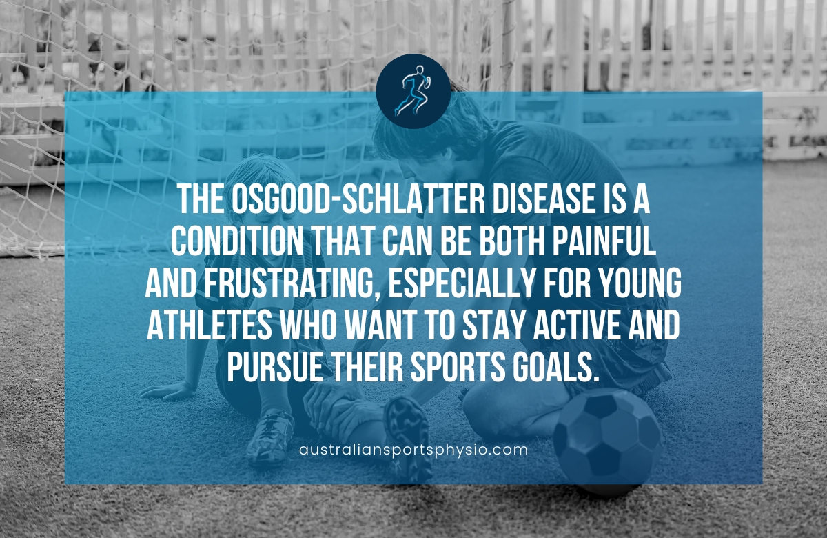 Ivanhoe Physiotherapy for Osgood-Schlatter Disease | Australian Sports Physiotherapy