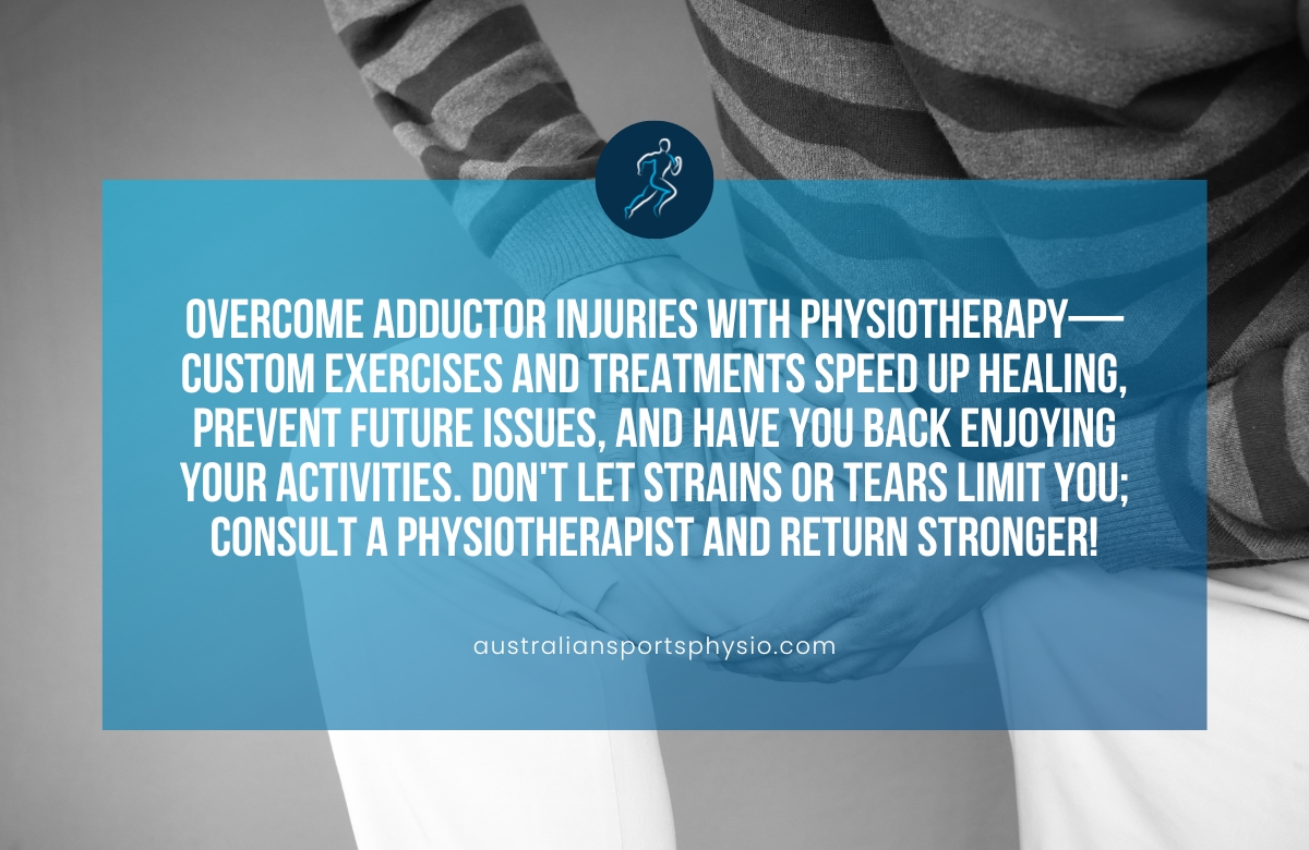 Ivanhoe Physiotherapy for Adductor Muscle Injuries | Australian Sports Physiotherapy