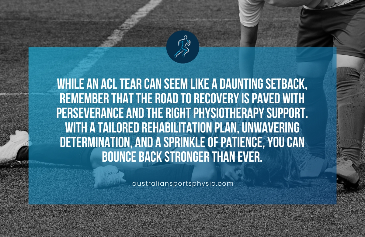 ACL Tear Physiotherapy Preston | Australian Sports Physio