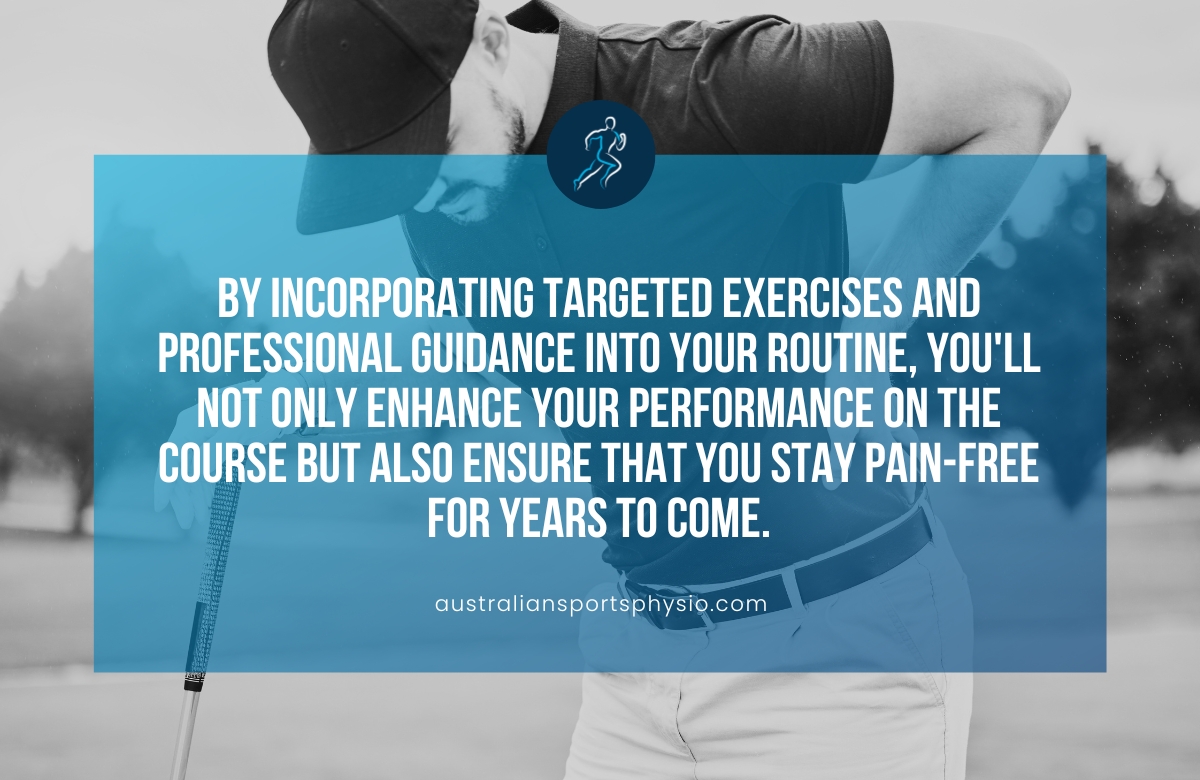 Managing Lower Back Strain | Australian Sports Physio Preston